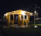 De automaat in het donker