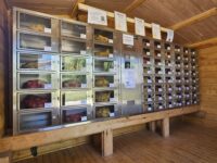 De binnenkant van de automaat